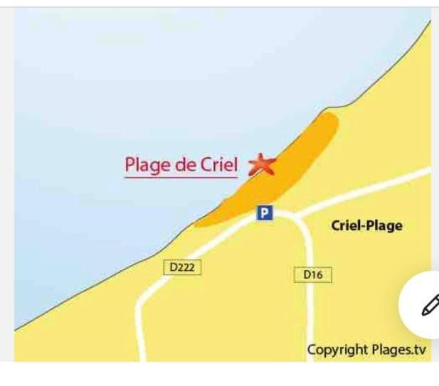Les Coteaux Vue Mer Criel-sur-Mer Eksteriør billede