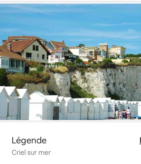 Les Coteaux Vue Mer Criel-sur-Mer Eksteriør billede